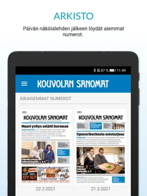 Päivän lehti android App screenshot 12