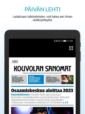 Päivän lehti android App screenshot 13