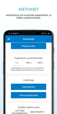 Päivän lehti android App screenshot 18