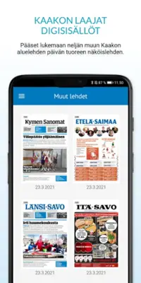 Päivän lehti android App screenshot 19