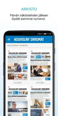 Päivän lehti android App screenshot 20