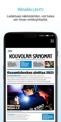 Päivän lehti android App screenshot 21