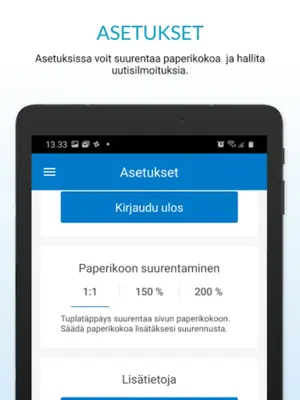 Päivän lehti android App screenshot 2