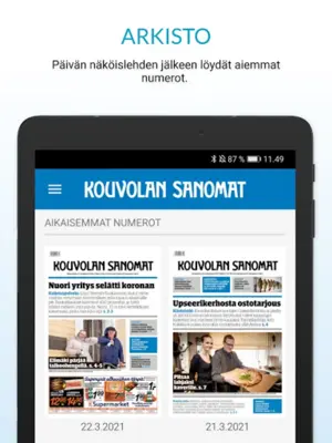 Päivän lehti android App screenshot 4